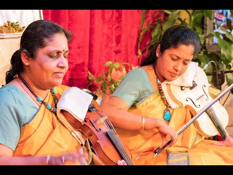 MERU Concert Live - Dr. M. Lalitha and M. Nandini on violin