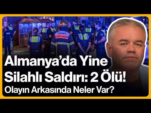 Almanya'da Yine Silahlı Saldırı: 2 Ölü! Olayın Arkasında Neler Var? | 3 Eylül 2026