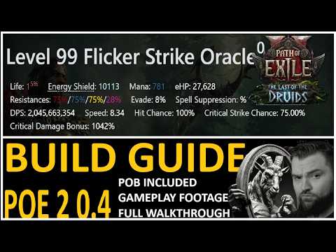 Belton's 2B+ DPS Flicker Strike Oracle FULL Build Guide | PoB, Gameplay, Build Breakdown | PoE 2 0.4