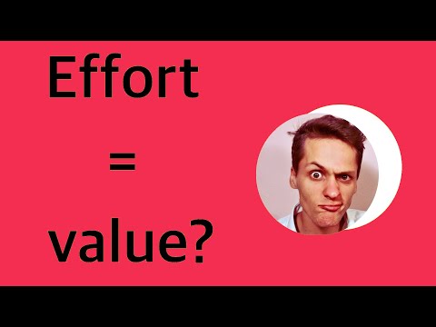 Effort vs Value