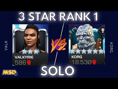 3 Star Rank 1 VALKYRIE HUMILIATES 6 Star Rank 4 KORG