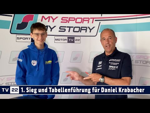MOTOR TV22: Erster Sieg und Tabellenführung im Austrian Junior Cup für Daniel Krabacher aus Tirol