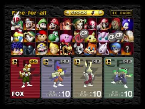 Smash Remix 64 got updated (Version 1.4.0)