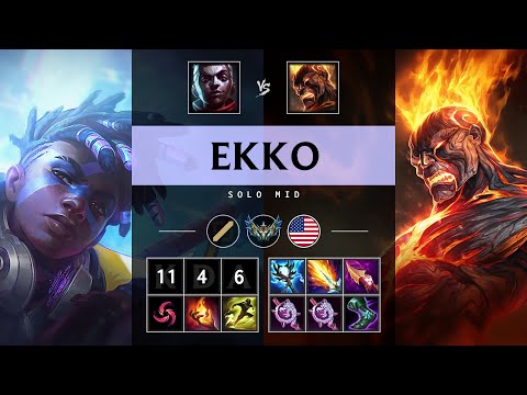 Ekko Mid vs Brand - NA Challenger Patch 25.S1.2
