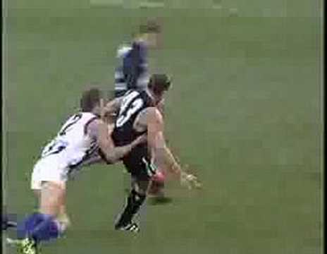 Kouta kicks his 5th goal vs Nth. Melbourne