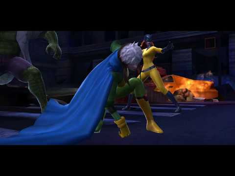 Rogue (AoA Uniform) Vs Scarlet Witch World boss [No Strikers] - Marvel Future Fight