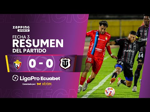 El Nacional 0 - 0 Técnico Universitario / Fecha 3 / LigaPro Ecuabet conectada por Xtrim