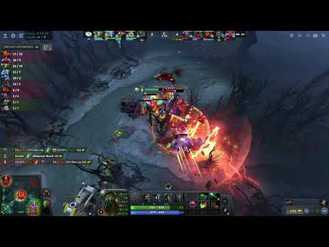 Arteezy [Nature's Prophet] player perspective EVIL GENIUSES vs CR4ZY