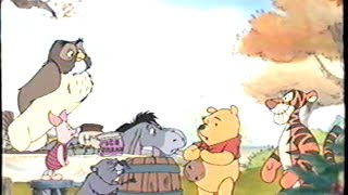 Winnie the Pooh - Seasons of Giving (1999) Trailer (VHS Capture)