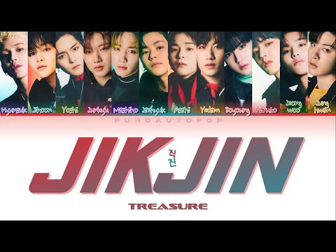 TREASURE 트레저 " JIKJIN (직진) " Lyrics (ColorCoded/ENG/HAN/ROM/가사)
