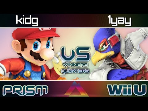 PRISM 124 - KidG (Mario) vs. 1YAY (Falco) - Winners Quarters - Smash Wii U