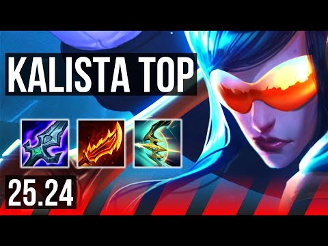KALISTA vs VOLIBEAR (TOP) | EUW Master | 25.24