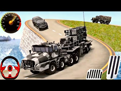 Army Truck Transport Offroad Simulator - US Cargo Vehicle Driving Mountain 3D - Android Gameplay
