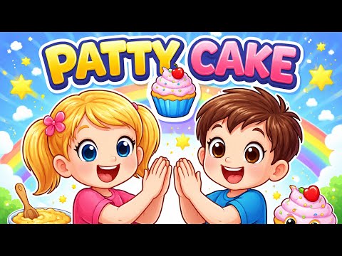 Patty Cake 🍰, Patty Cake 👏 Nursery Rhyme for Babies 👶🏻 