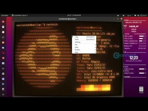 How to install Cool Retro Term Terminal Emulator on Ubuntu