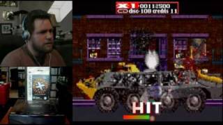 Crow Plays Revolution X (Sega Saturn)