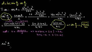 Aria triunghiului- formula lui Heron