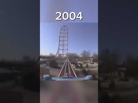 Top Thrill Dragster/Top Thrill 2 Evolution 2003-2024 | #shorts #rollercoaster #topthrilldragster