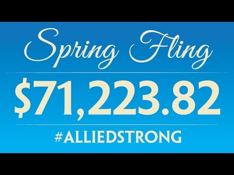 Spring Fling 2016 - $71,223.82 raised for Allied!