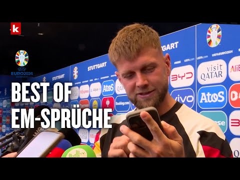 Video Thumbnail: Handy-Beweis, Verwechslung & Liebesbekundung: Die besten Sprüche der EM-Vorrunde