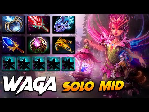 Waga Dark Willow SOLO MID - Dota 2 Pro Gameplay [Watch & Learn]