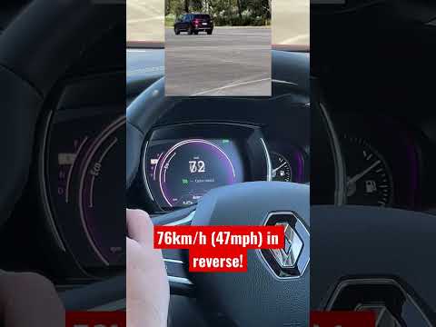 The world’s fastest SUV! In reverse 😂