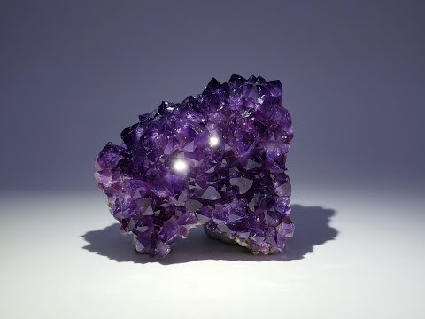 Quartz var. Amethyst from Catalán Grande Quarry, Artigas Department, Uruguay