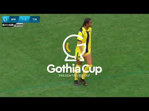 Madison Ayson highlights in Gothia Cup U17 final.  PDP (yellow) #8