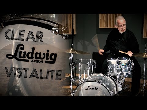 Ludwig VISTALITE Downbeat Kit - Clear