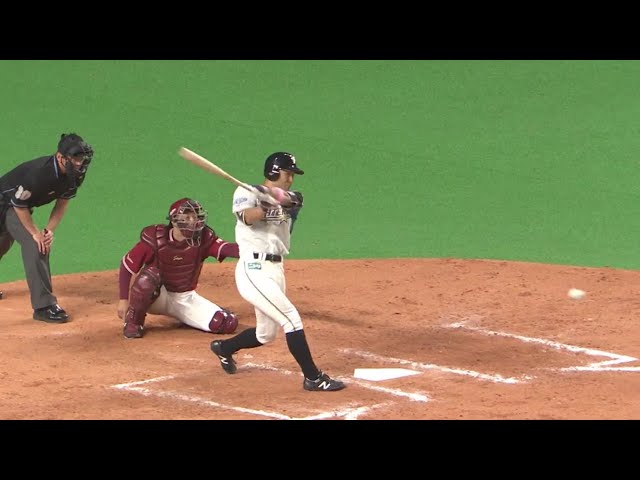 【8回裏】今季初ヒット!! ファイターズ・田中賢のタイムリーでチームは2桁得点!! 2019/4/24 F-E