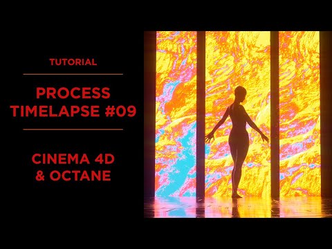 [C4D] Process Timelapse 09