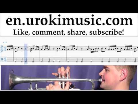 How to Play Trumpet Felipe Pelaez feat. Maluma - Vivo Pensando En Ti Tabs um-i352