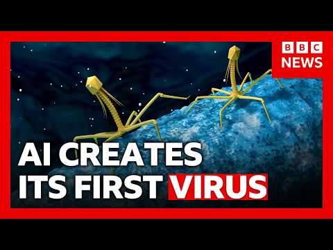 AI just created a brand new virus. Should we be scared? | BBC News