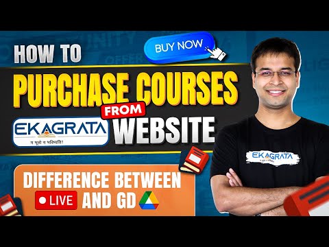 How to Purchase Ekagrata Courses? LIVE & Google Drive [Step-by-Step]