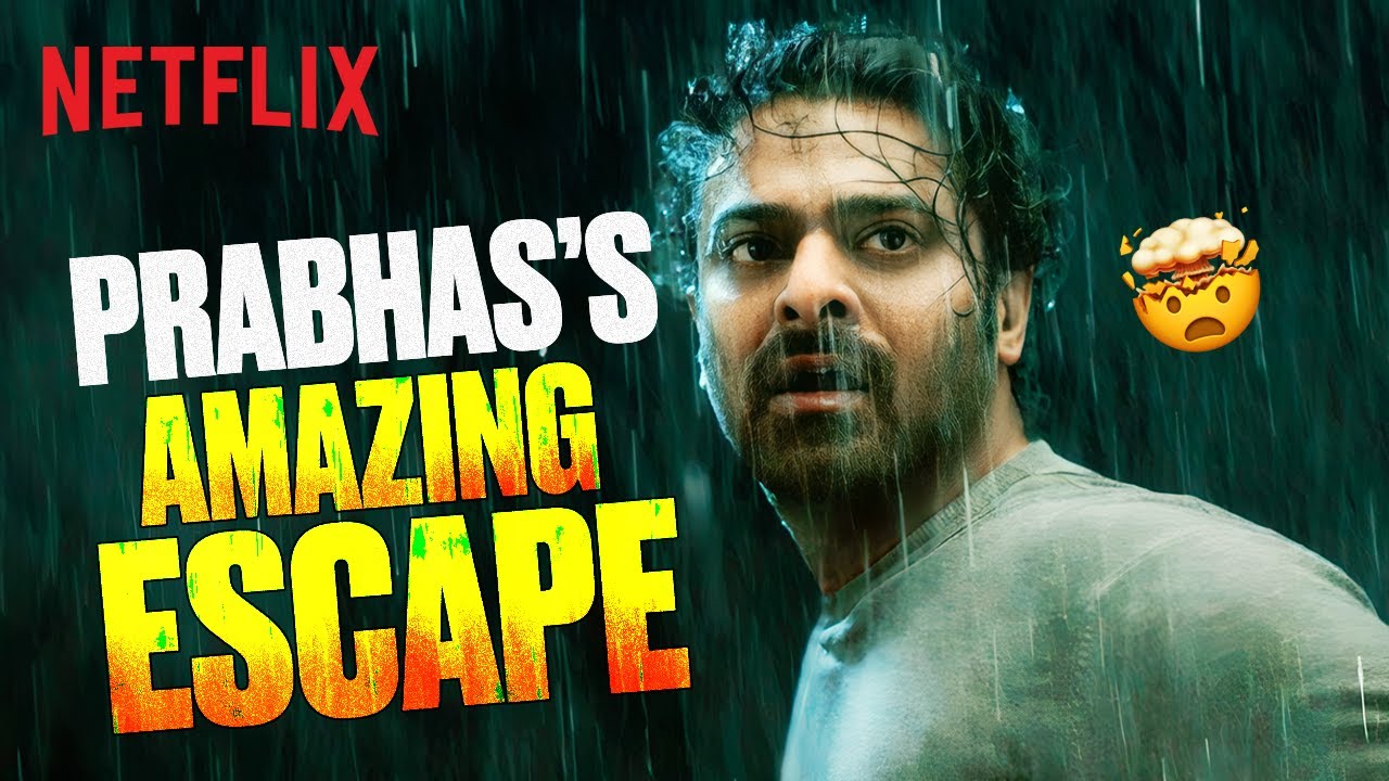 Prabhas CLINGS ON To Life With EPIC STRENGTH Against Nature 🤯 | Radhe Shyam | Netflix India