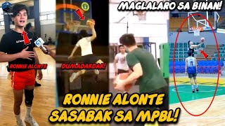 RONNIE ALONTE MAGLALARO SA MPBL PARA SA BINAN TATAK GEL KASAMA MGA PBA LEGENDS! PAPALAG KAYA SI R2?