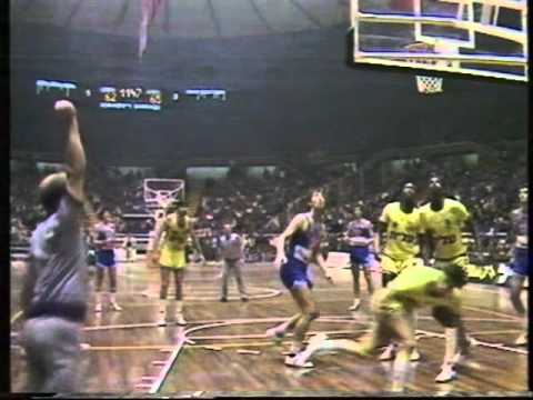 גביע אירופה 1985,בית הגמר, מכבי ת"א - ציבונה זאגרב 87:88