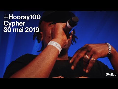Hooray100: Cypher met Blu Samu, DVTCH NORRIS, Miss Angel, K1D, Jay MNG, NAG en Luie Louis