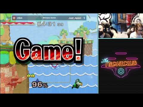 The Nightclub S1E11: Just Jason (Sheik) vs K8A (Fox) - Winners Semis SSBM