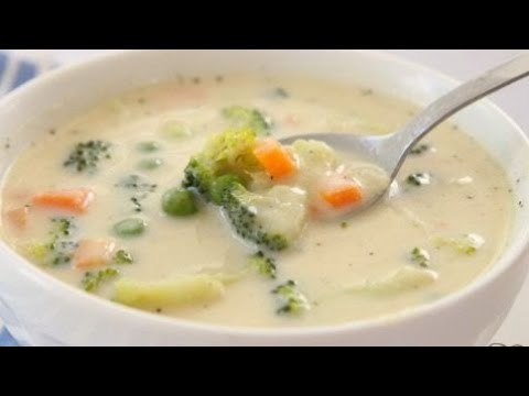 How to make cream of vegetable soup,testy cream of vegetable soup,veg cream of soup