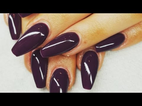 DIY GEL COFFIN NAILS $7 | Long Lasting