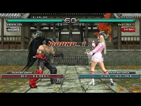 66_3 Devil Jin vs Lili Rochefort Pink Ryona - Tekken 5 Dark Resurrection PS3 HD 2022 ( Uchiha x24 )