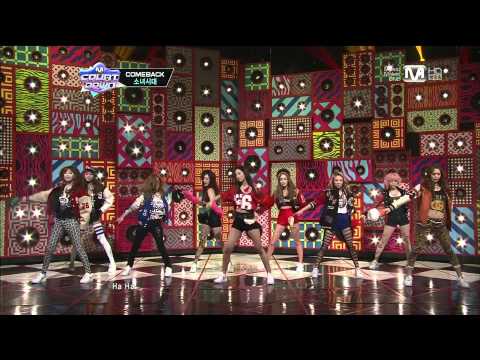 [Full HD] 130103 『M Countdown』 SNSD - Dancing Queen + I GOT A BOY