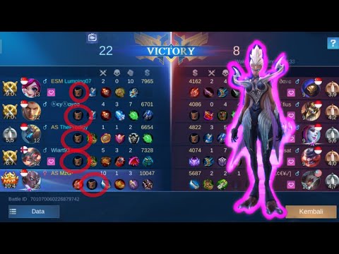 Karrie MID LANE •  5 Item Roam GamePlay - Mobile legend bang bang