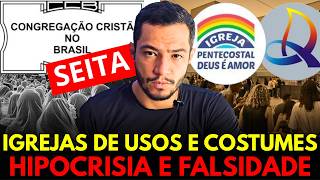 CUIDADO COM O FERMENTO DOS FARISEUS - PIORES IGREJAS E PASTORES DE USOS E COSTUMES