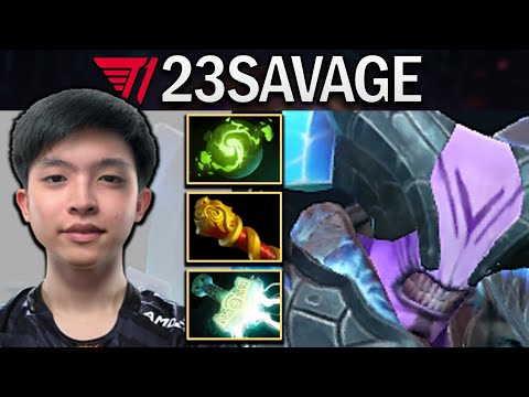 T1.23SAVAGE FACELESS VOID WITH MJOLNIR-REFRESHER - DOTA 2 GAMEPLAY