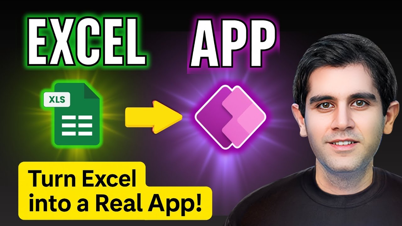 How to Turn Excel Spreadsheets into Power Apps (2025) | Step-by-Step Beginners Tutorial