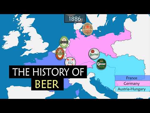 The History of Beer - A Map-Based Summary