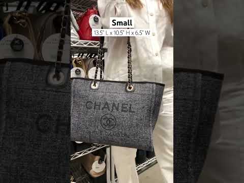 Chanel Deauville Tote Sizes