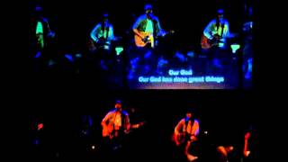 Greater Than All live at Hillsong led by Brandon Griffin